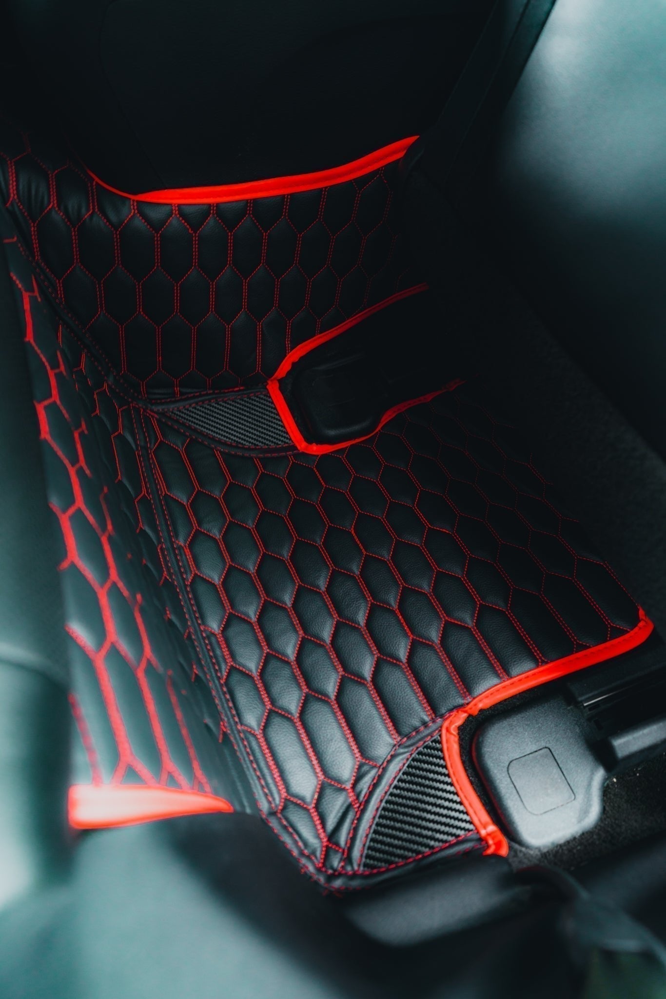 2016-2023 Tesla Model S Corsa Series Carbon Fiber Floor Mats