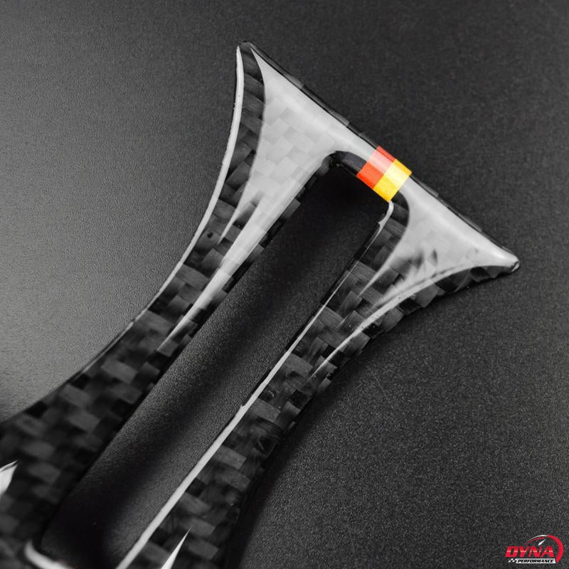 DynaCarbon™️ Carbon Fiber Cup Holder Cover Trim Overlay for Mercedes Benz W169 W117 W156 A Class CLA GLA