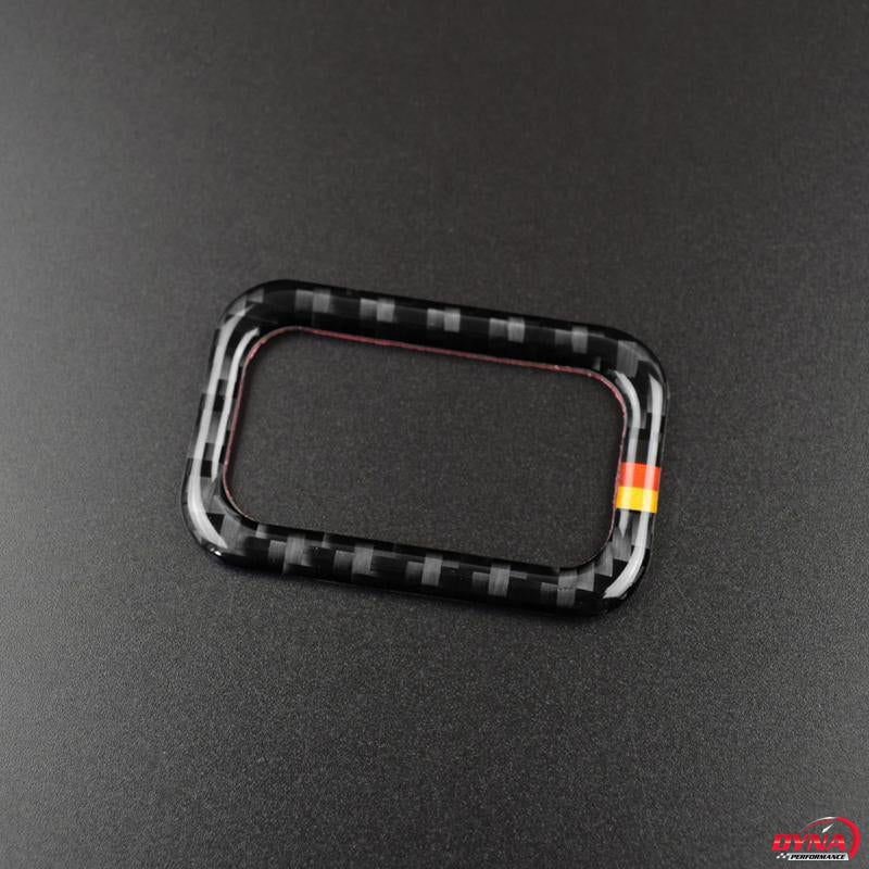 DynaCarbon™️ Carbon Fiber Trunk Switch Trim Overlay for Mercedes Benz C Class W205 C180 C200 C300 GLC