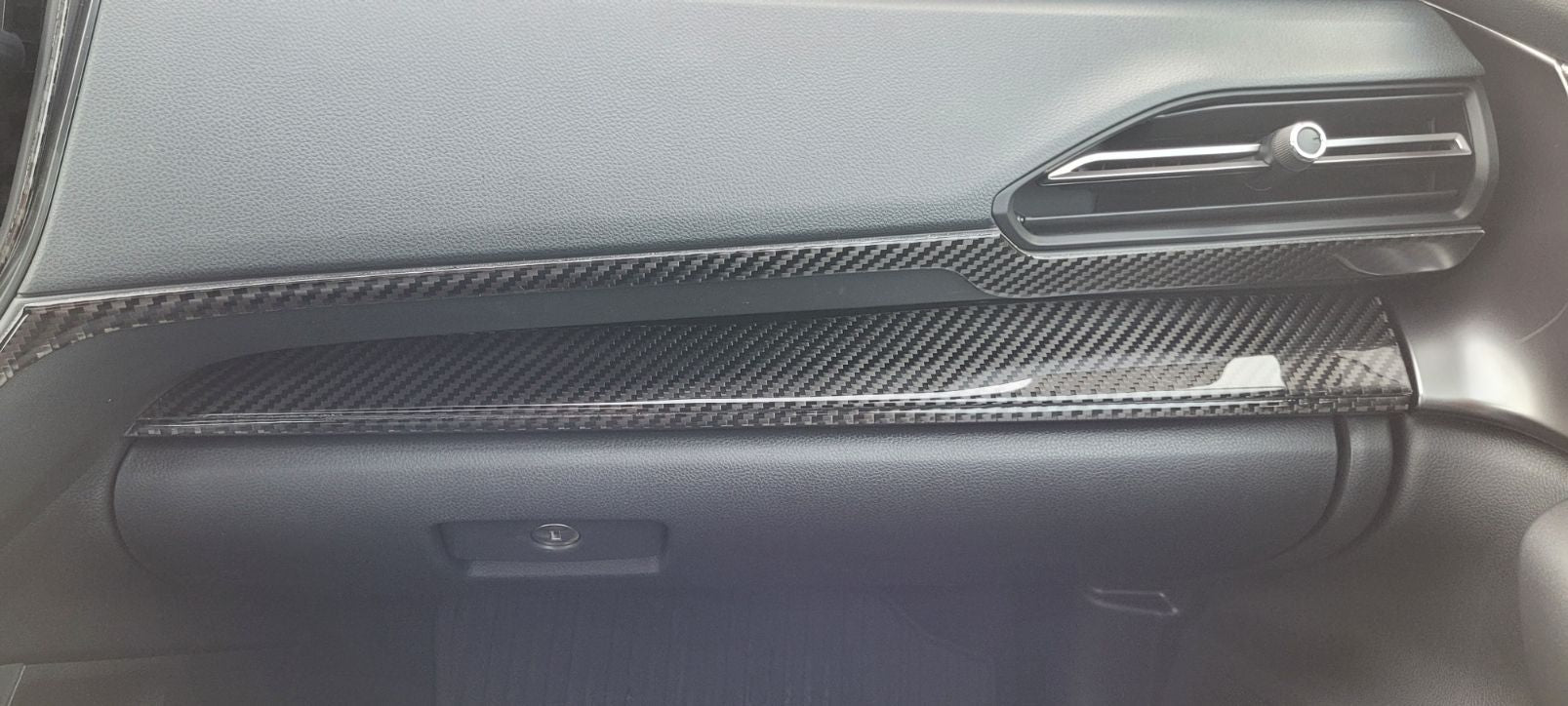 Red Carbon Fiber Car Door Anti-kick Panel Sticker For Subaru WRX 2022-2023