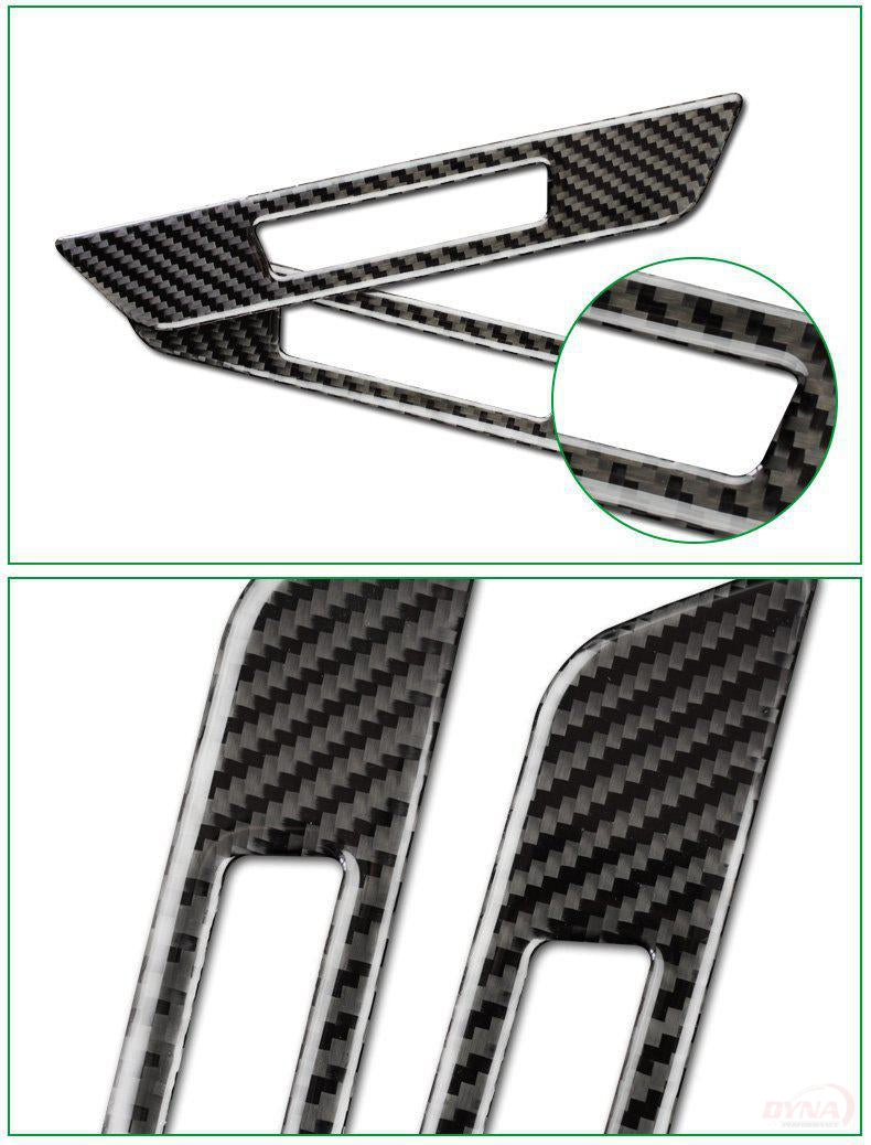 DynaCarbon™️ Carbon Fiber Front Seat Adjustment Frame Overlay for BMW G30