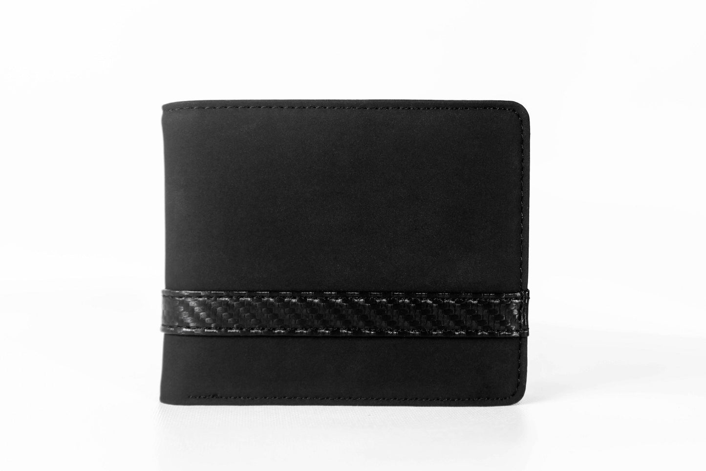 DynaCarbon™ Corsa Series Alcantara Carbon Fiber Striped Wallet