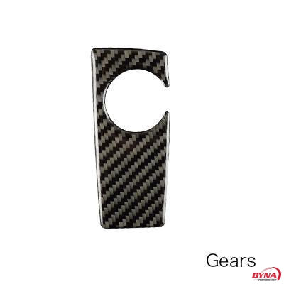 DynaCarbon™️ Carbon Fiber Gearshift Panel Trim For BMW 5 Series GT F07 F10 X3 X4 F25 F26